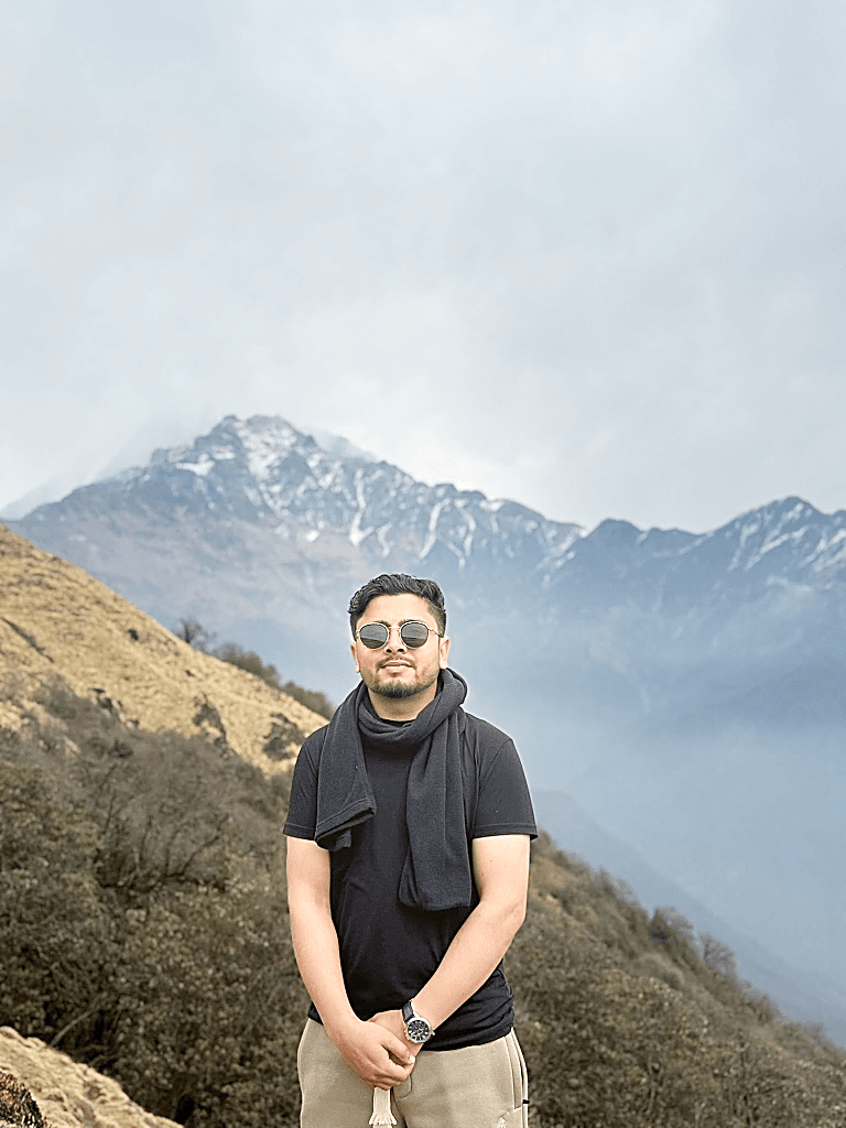 The Alpinist worn on model