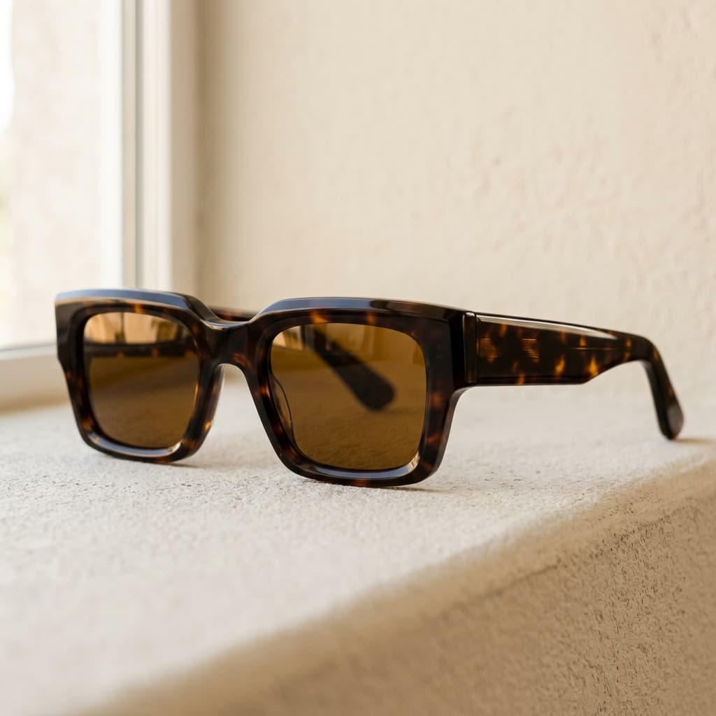 The Riviera sunglasses in Dark Tortoise