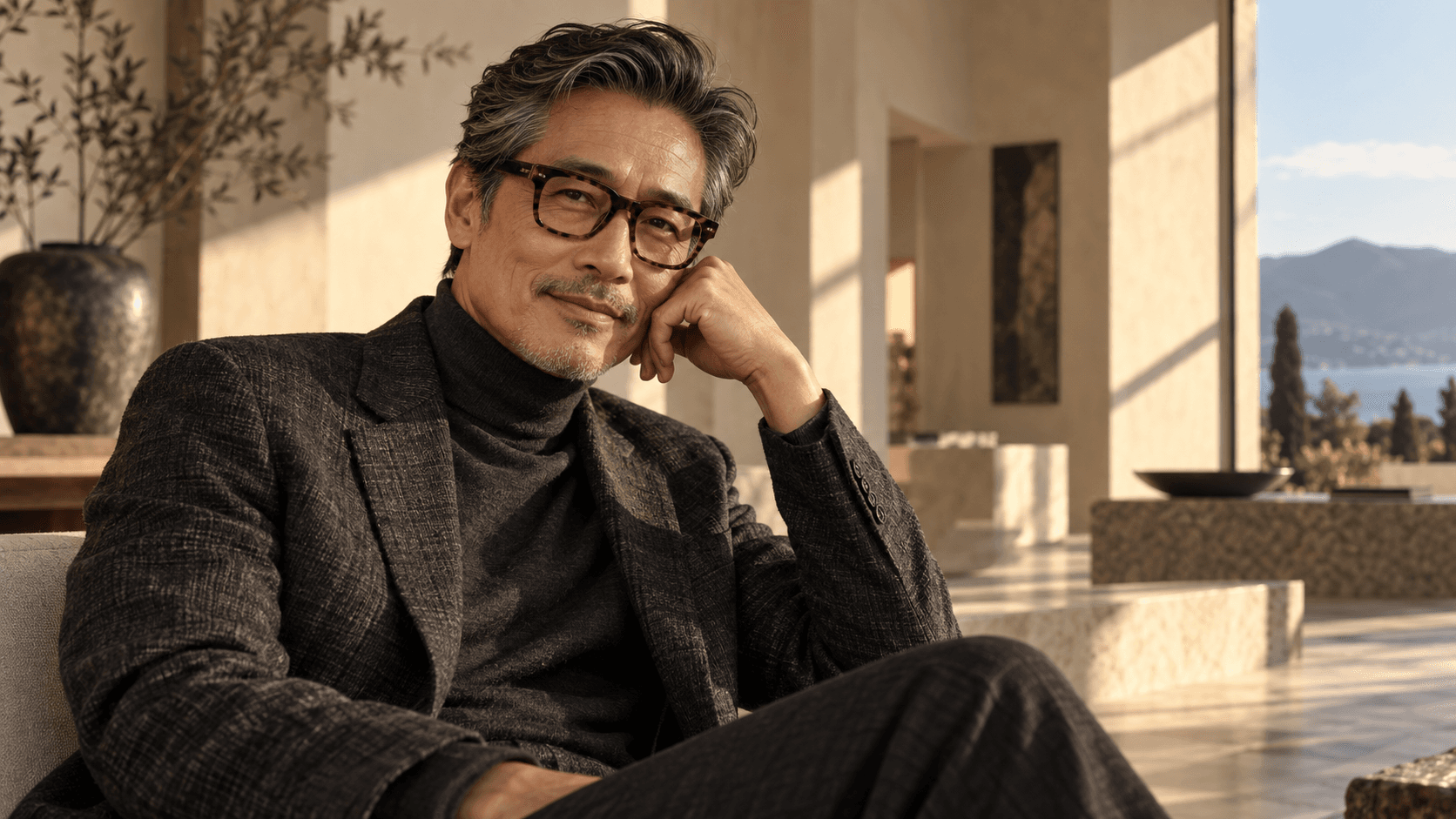 The Architect worn on model